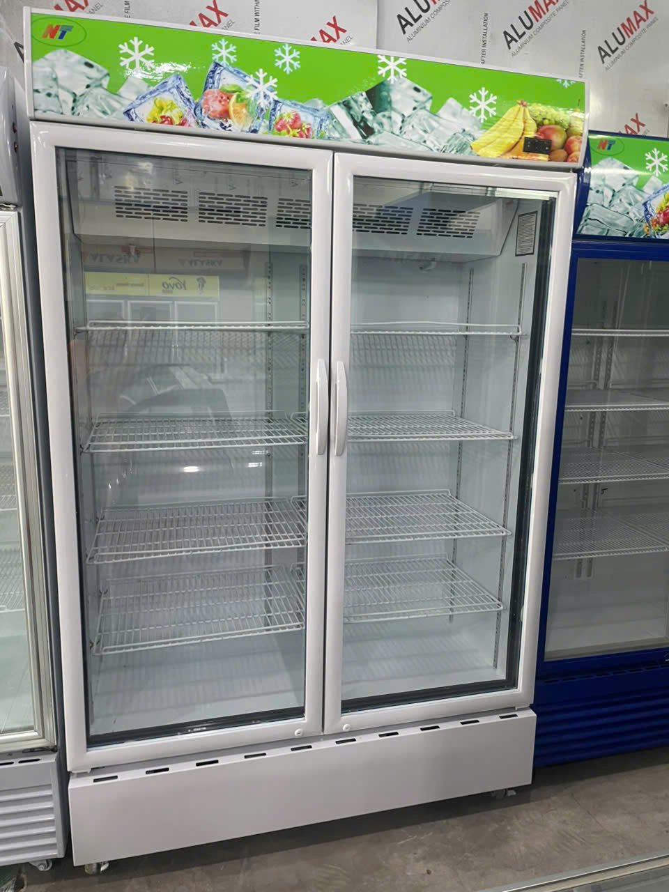 Tủ mát Alaska 1200 lít 2 cánh, mới 88%