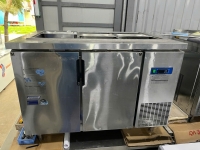 Bàn mát salad quạt gió inox BSQ-2MI1275 1m2,