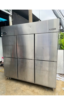  Tủ đông 6 cánh inox Berjaya BS6DUF/Z/ 1602 lít