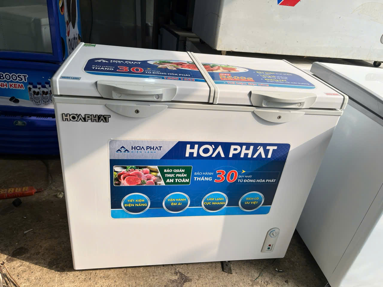 Tủ đông -mát Hòa Phát HCF 506S2N2- 205 lít