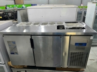  Bàn mát salad quạt gió inox BSQ-2MI1575 1m5, mới 90%